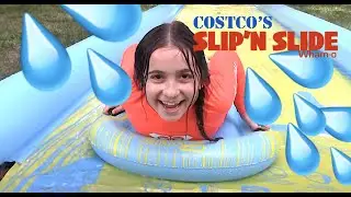 Costco's Wham-O Super Slip and Slide!  Set-Up and Review