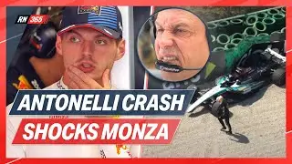 Antonelli Smash Wrecks Mercedes Debut With Red Bull Muted | F1 Update