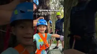 ZIPLINING WITH KIDS, MANUEL ANTONIO COSTA RICA