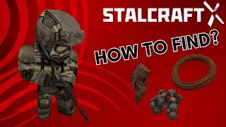 How to get Stinky root, Crappite & Copper wire! StalcraftX Beginner guide