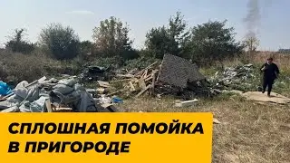 СПЛОШНАЯ ПОМОЙКА В ПРИГОРОДЕ КРАСНОДАРА @typodar