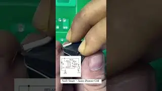 Soft Start & Auto Power Off using Relay 