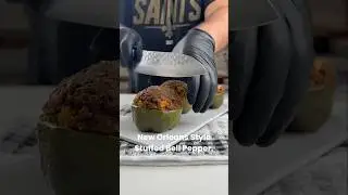 New Orleans Style Stuffed Bell Pepper 