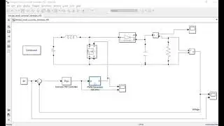 DC-DC Boost Converter Using PI Control in Simulink MATLAB