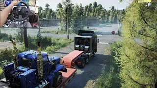 Truck Recovery - SnowRunner | Thrustmaster TX gameplay