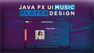 JavaFx UI: Music Player Design