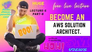 AWS Tutorial for beginner| |Lecture 5| Part B| LIVE | AWS Full Course|AWS Full Course| live project