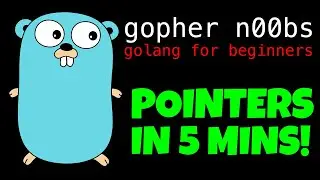 GOLANG POINTERS IN 5 MINUTES!!!!!! LEARN POINTERS IN GO FOR BEGINNERS!!!!!!