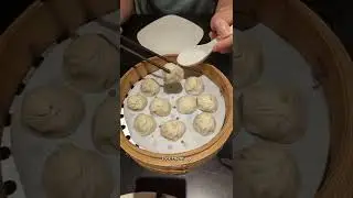 Soup dumplings (xiao long bao) at Din Tai Fung