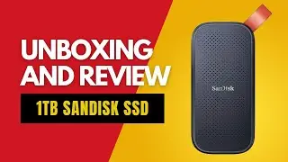 Sandisk 1TB Portable SSD Review in Telugu – 800MB/s Speed , USB 3.2 Gen 2, 3-Year Warranty