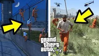 ЧТО ПРОИЗОЙДЕТ ЕСЛИ ВСЕ ЗАКЛЮЧЕННЫЕ СБЕГУТ С ТЮРЬМЫ?! (GTA 5)
