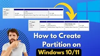 How to Create Partition on Windows 10/11 | 2022