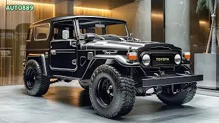 Exploring the All-New 2025 Toyota Land Cruiser FJ40: A Timeless Classic Reimagined