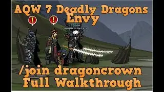 AQW /join dragoncrown Full Walkthrough | Mariel and Wess Quests