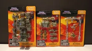Final Faction Alpha Team 1 Series Two Wave Two (A) Accessory Packs