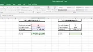 Excel 2016 – Funcion PAGO – Video 77