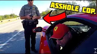 THE ASSHOLE COP STRIKES AGAIN!! **This is RIDICULOUS**