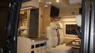 Hymer 'Aktiv' Camper Van, Walk Through