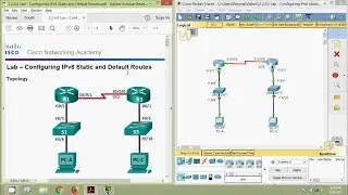 2.2.4.5 Lab - Configuring IPv6 Static and Default Routes