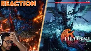 Final Fantasy Fan Reacts to the Ifrit VS Garuda Battle | Final Fantasy XVI | Bonus: Odin vs Bahamut