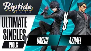 omega (Joker) vs Azrael (Kazuya) - Riptide 2024 - Ultimate Singles - R2 Pools