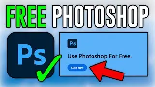 How To Get PHOTOSHOP For Free! (legally)