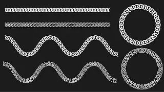 How To Create Vector Chains Design in Adobe Illustrator