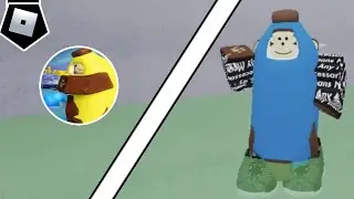 How to get DA MONKEY WITH DRIP SKIN & MONKEY BUSINESS BADGE in Roblox Arsenal!