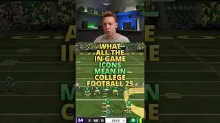 What The Icons Mean In College Football 25? - (Defense Markers Explained)