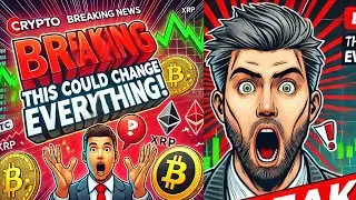 Crypto BREAKING NEWS: This Could Change Everything!