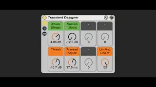 Transient Designer for Ableton Live | Side Brain