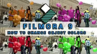 FILMORA 9 | COLOUR GRADING IN FILMORA 9 | How to change object color