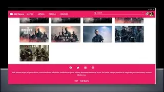 Vuejs - Vuetify UI Design, Movie Application - API - Setup - themoviedb, NavBar & footer part 2/7