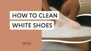 HOW TO CLEAN WHITE SHOES