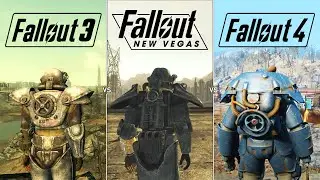 Fallout 3 vs Fallout New Vegas vs Fallout 4 | Physics and Details Comparison