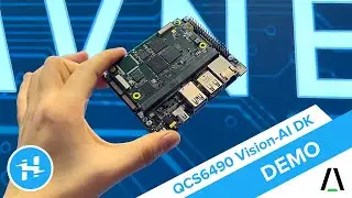 Avnet QCS6490 Vision-AI DK at EVS'24 // Demo