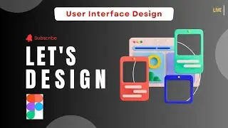 Let's Design | Live Stream 🔴 | Tech Titans Unleased #ui #ux