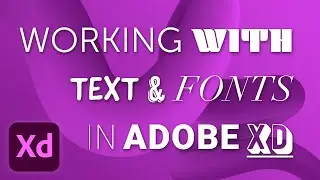 Working With Type in Adobe XD Wireframes