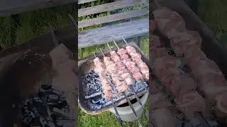 Лайфхак Как пожарить шашлыки когда нет мангала #лайфхак #еда #мясо