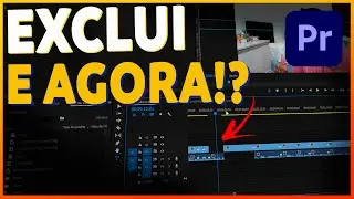 Como recuperar o áudio ou o vídeo excluído na timeline do 