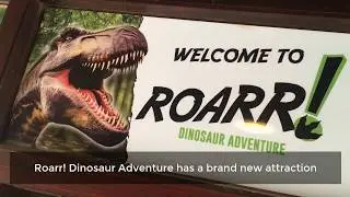 Roarr! Dinosaur Adventure have opened a brand new attraction