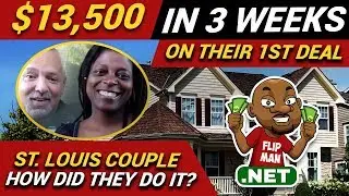 Wholesaling Real Estate With No Money - $13,500 on Their 1st Deal