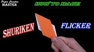 How to make a shuriken out of paper