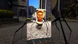 skibidi toilet spider vs TV men #shorts