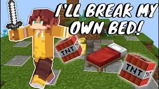 Bedwars, But I Fight My Own Teammate