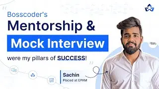 How MENTORSHIP & MOCK INTERVIEW helped him clear SDE INTERVIEWS! | @BosscoderAcademy Review 🔥⚡