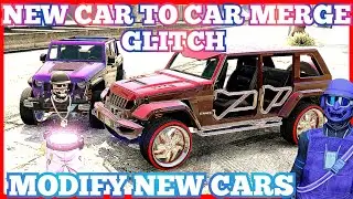 NEW CAR TO CAR MERGE GLITCH  NO JUMP GTA5 BENNYS F1S MERGE GLITCH GTA 5 🔥 3