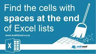 Find spaces in Excel. Quick ways to find and remove unwanted spaces.
