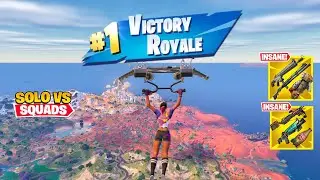 126 Kill Solo Vs Squads Wins Full Gameplay (Fortnite Season 3 Ps4 Controller)