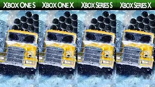 Snowrunner - Xbox One S|X &  Series X|S - Graphics & FPS & Power Comparison